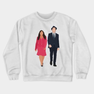 Superstore Amy and Jonah Walk Suit Fan Art Crewneck Sweatshirt